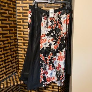 Rag & Bone Floral Print LIV calf length Skirt, never been worn. Size 12.